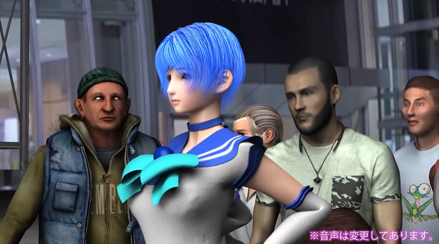 リビドーラボの3DCG女子学生パンチラ盗撮動画総集編4