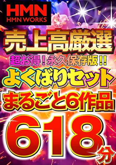 【70%OFF】HMN WORKS売上高厳選！永久保存版！欲張りセットまるごと6作品618分！